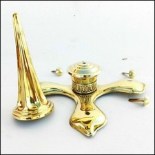 Punta lunga in ottone con base