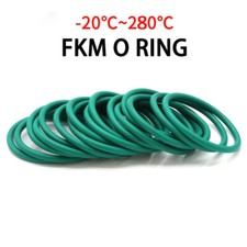 FKM O-Ring Anello di tenuta anelli di tenuta spessore cavo 1/1.5/2/2.4/3.1mm interno Ø3-70mm