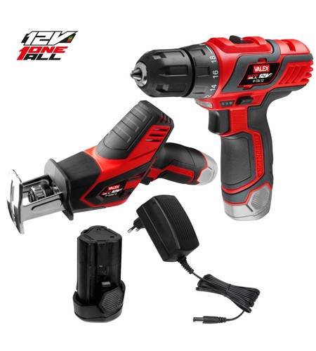Kit trapano avvitatore - avvitatore, e