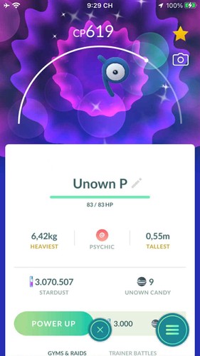 Pokemon shiny unown tra - shiny,