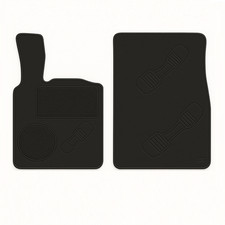 2 Tappetini In Gomma Su Misura Tappeti Per Smart 450 451 Antiscivolo Con Disegno