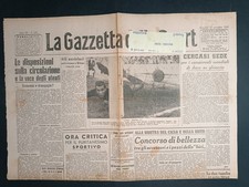 Foglio rivista La Gazzetta