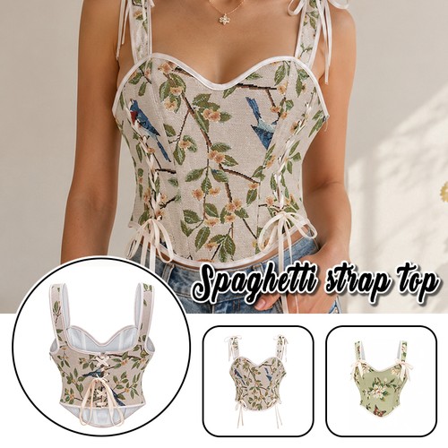 Top corsetto vintage - , stringato