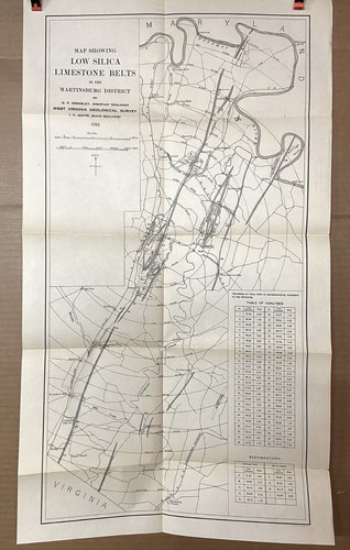 Mappa epoca 1916 per - d'epoca,