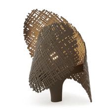 Kartell Lampada da Tavolo TEA Grigio Tortora L 28 x 32,5 H