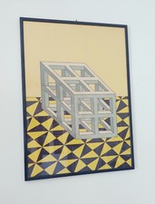 Lucio Del Pezzo serigrafia