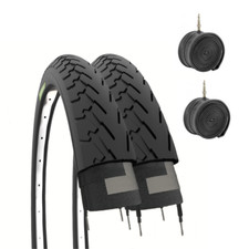 2 COPERTONI 700X35C + CAMERE PNEUMATICI PER BICI CITYBIKE 28" 700 X 35 C BIKES