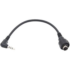 Mini spina DIN 3,5 mm 6 pin collegamento gola vibrazione MIC per YAESU VX-110 VX-150 