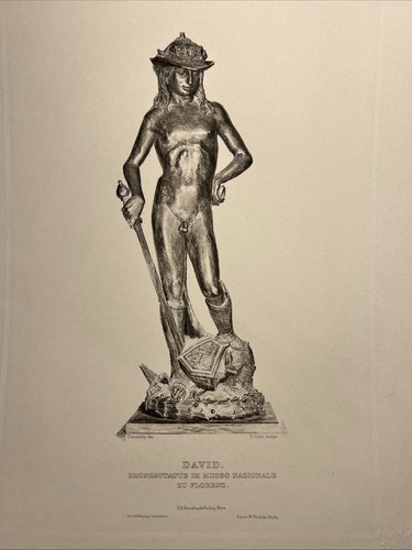 Statua donatello david museo - statua,