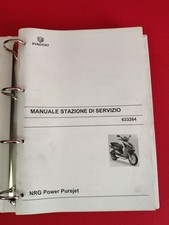 PIAGGIO NRG POWER PUREJET MANUALE OFFICINA WORKSHOP 50 CC 633264 SCOOTER VINTAGE