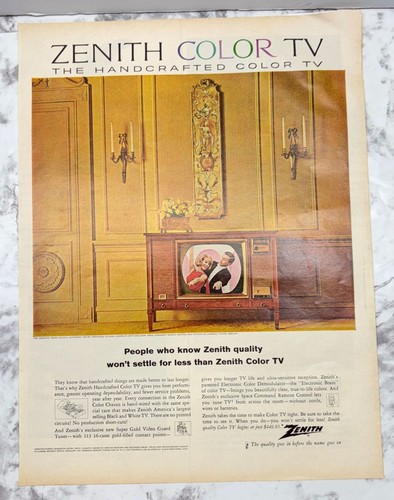 Zenith color pubblicità - zenith,