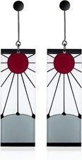 Orecchini tanjiro argento - orecchini,