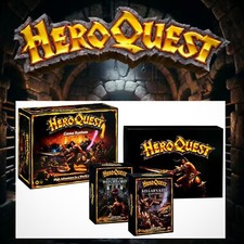 HeroQuest Haslab Mythic Tier Avalon Hill in scatola sigillata tutti gli sblocchi 2021