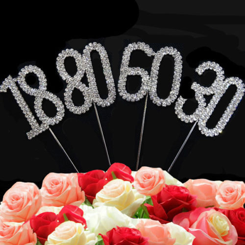 Topper per torta argento