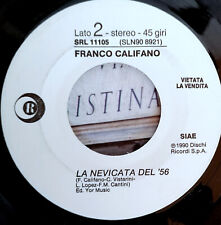 RARO 45 GIRI PROMO  FRANCO