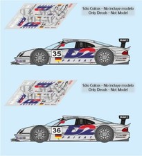 Decals Mercedes CLK LM Le Mans