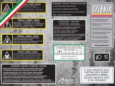 Kit adesivi labels restauro