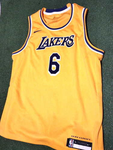 Nba lakers james shirt nike - 6#,