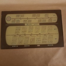 Scala parlante IN VETRO per radio d'epoca DAMAITER m 895