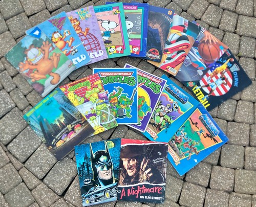 Lotto cartelle scuola - , vintage