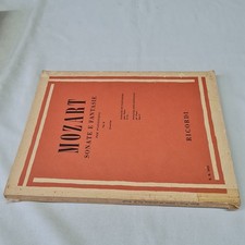 (Mozart) Sonate a fantasie per pianoforte vol. II   Ricordi spartito