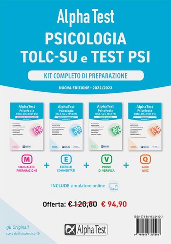 Alpha test psicologia tolc - alpha,