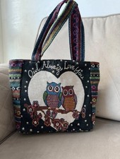 Borsa donna a mano gufo