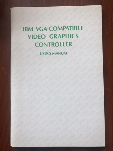 Ibm vga controller - ibm,