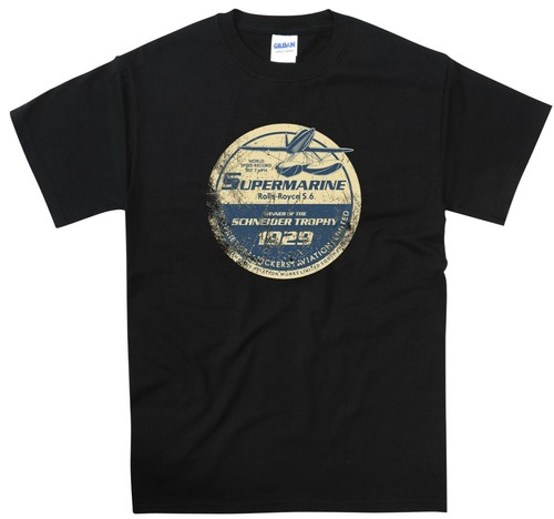 Shirt supermarine aviation - t-shirt,