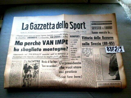 Gazzetta dello sport 1971 - dello,