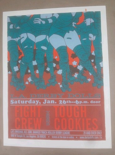 Poster derby dolls stampa - poster,