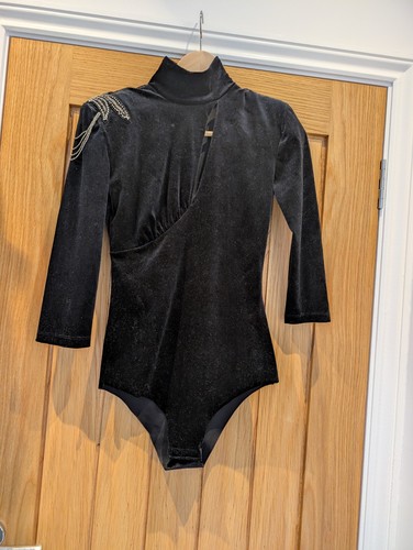 Body zara velluto - body, nero