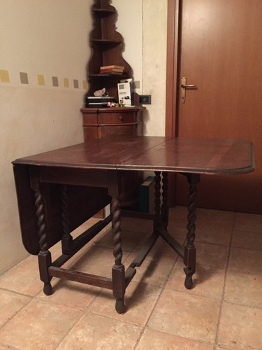 Tavolo inglese allungabile con - tavolo,