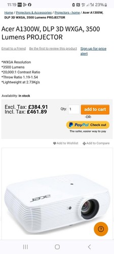 Acer 1300w - acer,