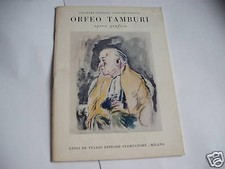 Orfeo TAMBURI, Opera grafica 1969 de tullio