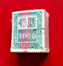 Lotto 100 Francobolli Alti Valori da 3000 Lire 100 pz Senza Frammento