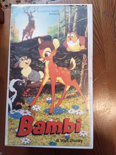 Vhs bambi electa video - bambi, solo
