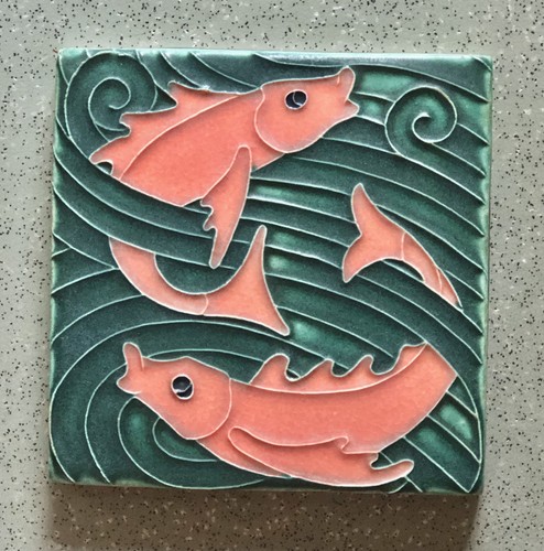 Motawi tileworks tile fish - motawi,