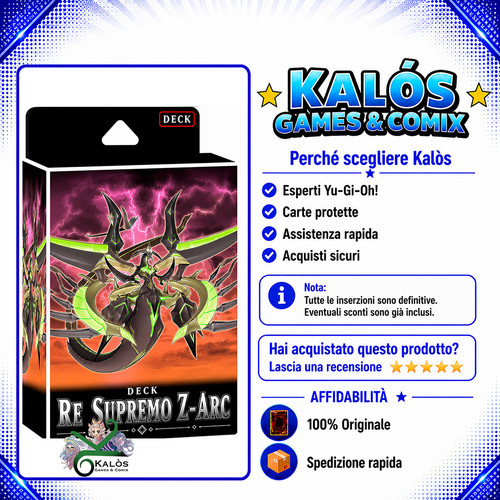 Yugioh mazzo deck supremo - deck, re