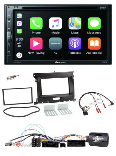Pioneer dvd 2din - dvd, volante