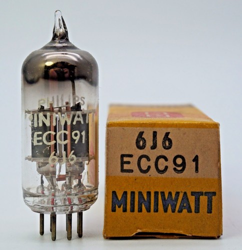 Philips miniwatt 6j6 ecc91 - 6j6,