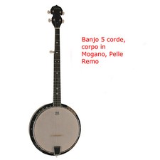 Banjo corde pelle - 5, remo