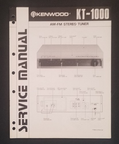 Kenwood 1000 fm stereo - kenwood, kt-1000