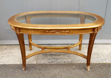 Tavolino Ovale in legno colore