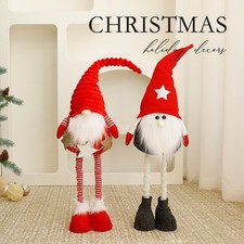 Scena Natalizia Decorazione Figure Gnomi Con Misure Regolabili Per Finestra Vacanze