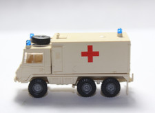 BB298, vecchia valigia Roco Steyr-Puch Pinzgauer ambulanza croce rossa beige TOP