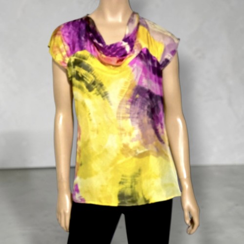 Blusa zara basic 100 seta - blusa, 100%