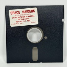 Space Raiders Apple II gioco