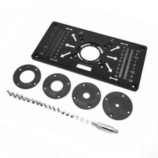 Tavolo router in lega inserto