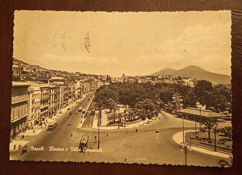 Cartolina napoli riviera - cartolina,